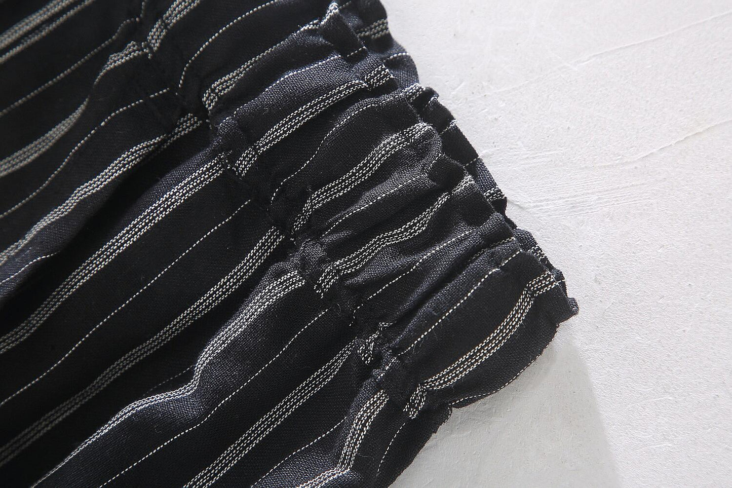 Men's Stripe Linen Drawstring Pants